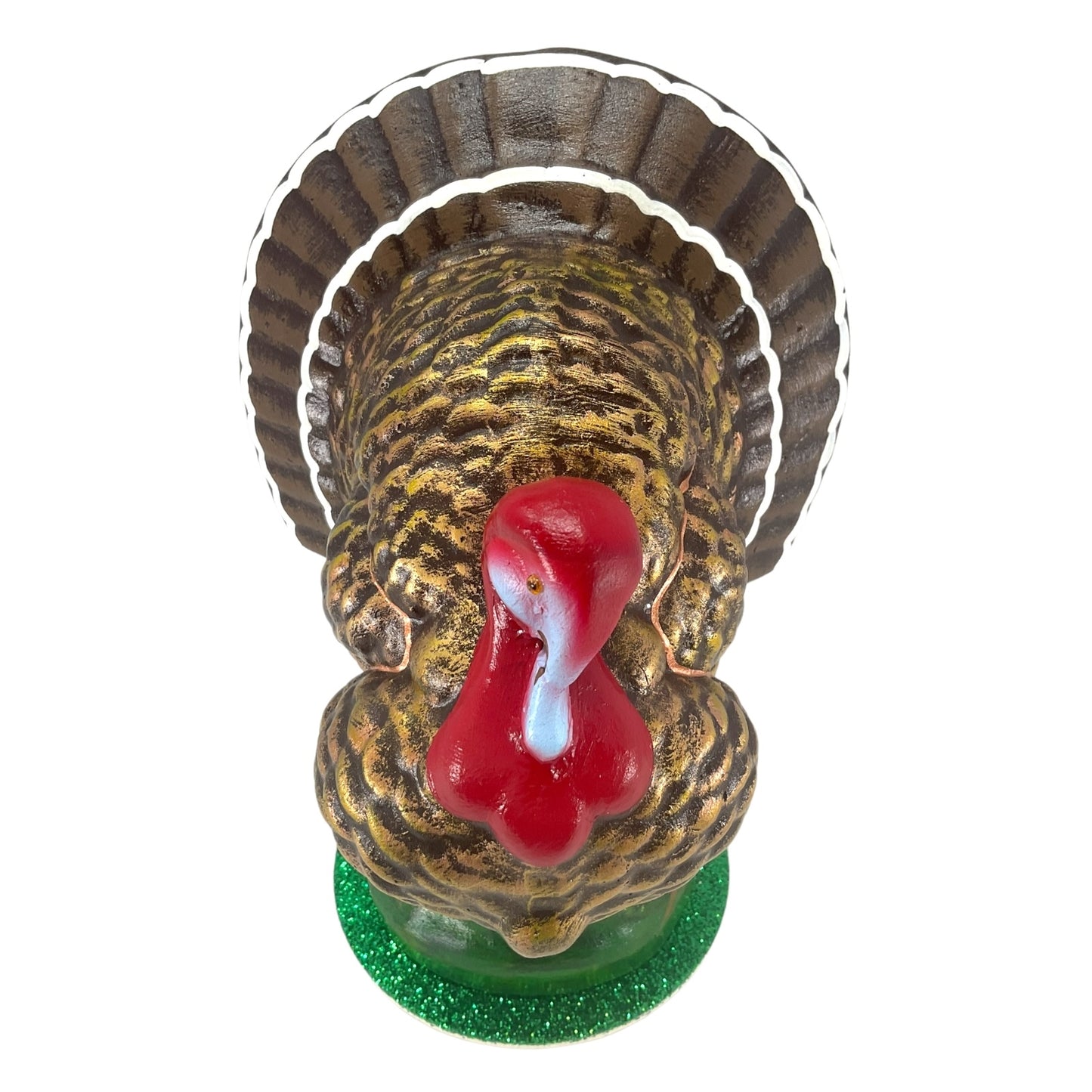 Ino Schaller Paper Mache Male Thanksgiving Turkey