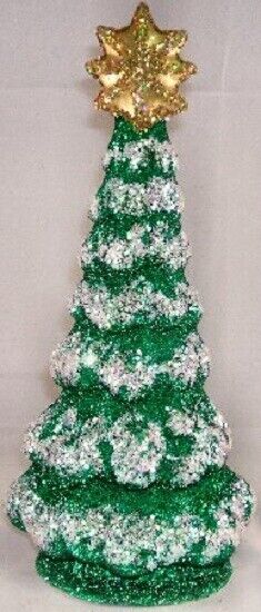 Ino Schaller Paper Mache Large Christmas Tree German Candy Container New Germany